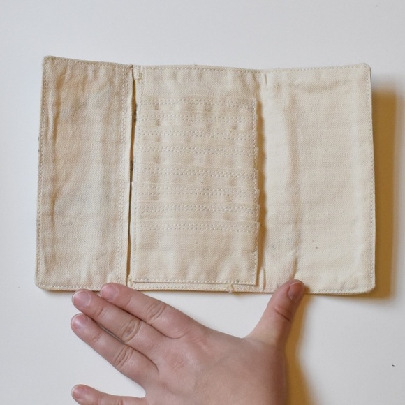 Wallet trifold paint splatter unique gift idea - Picture 4 of 6